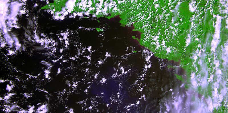 El nuevo satélite europeo Proba-V envía su primera imagen, de la costa oeste de Francia