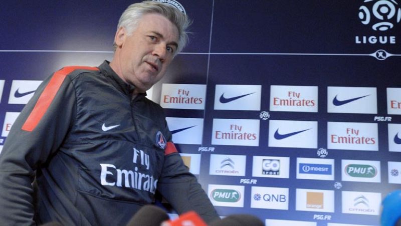 El presidente del PSG:  "Creo que Ancelotti tiene firmado un precontrato con el Real Madrid"