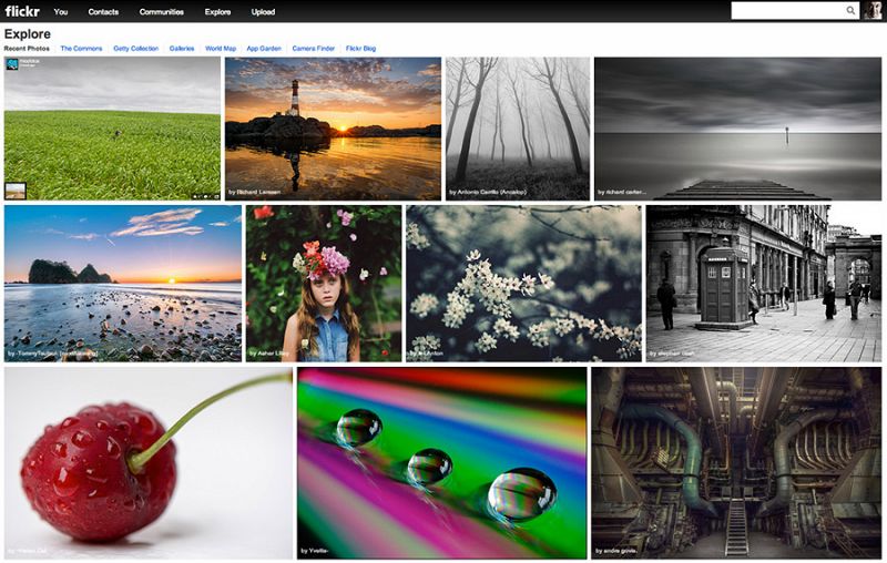 Yahoo relanza Flickr con un nuevo aspecto y amplio espacio de almacenamiento