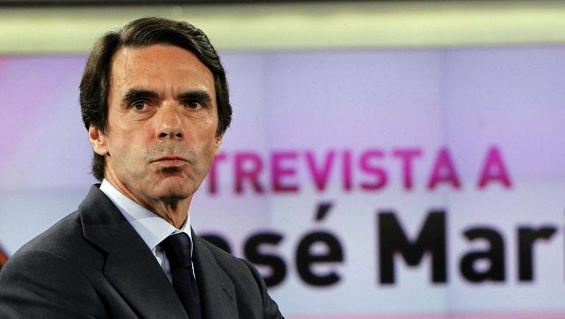 Aznar no descarta volver a la política y niega "rotundamente" el cobro de sobresueldos en el PP