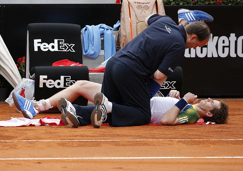 Murray y Del Potro, baja en Roland Garros