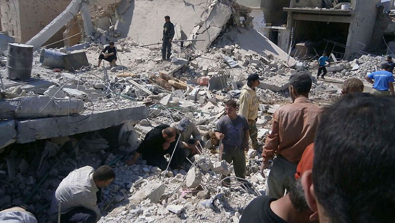 La batalla por al Al Quseir continúa y la oposición siria pide la apertura de un corredor humanitario