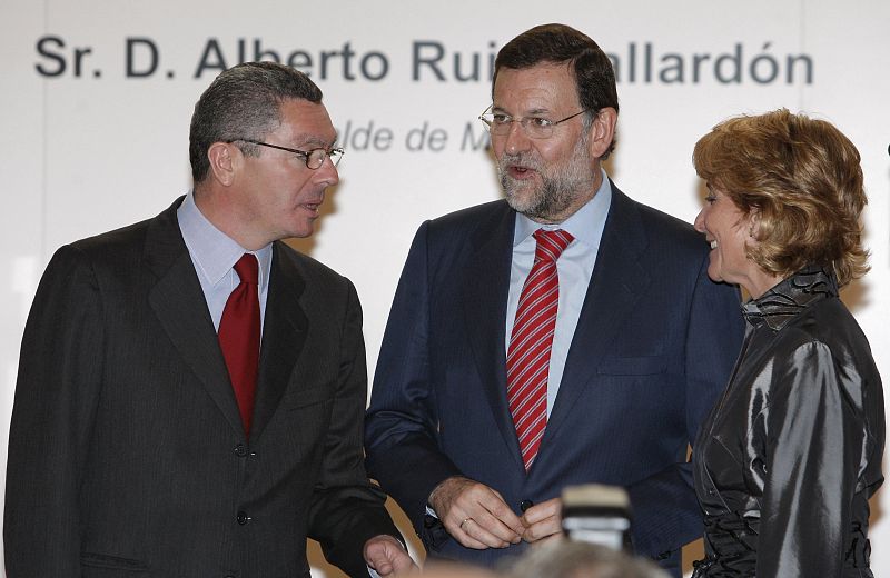 Gallardón no celebrabrá con Aguirre y Rajoy la victoria en las elecciones municipales