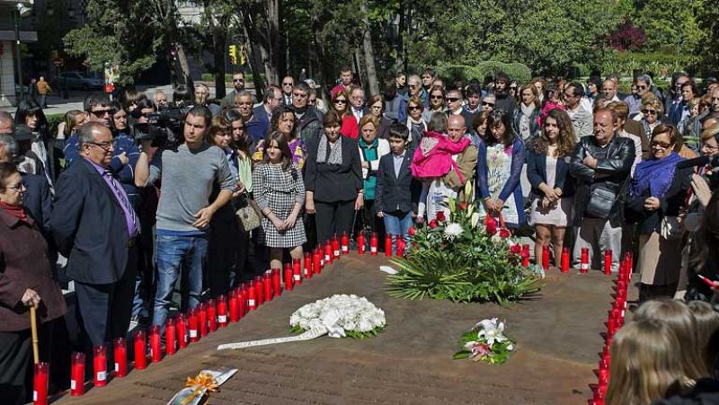 Las familias de los fallecidos en el accidente del Yak 42 se unen en un emotivo homenaje