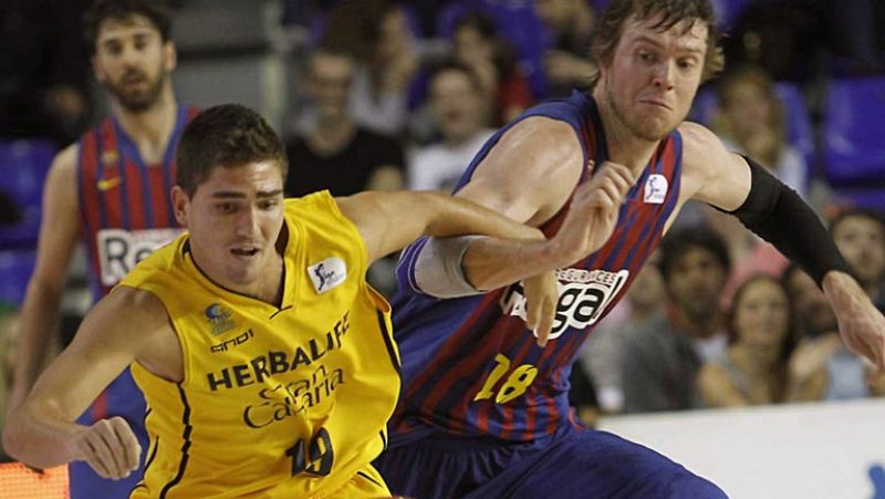 El Barcelona Regal gana el primer pulso de la semifinal al Herbalife Gran Canaria