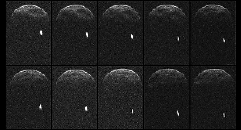 Un gigantesco asteroide se aproximó a 5,8 millones de kilómetros de la Tierra