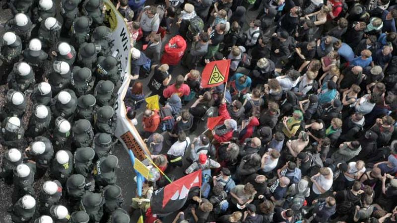 Manifestaciones en Europa contra las políticas de austeridad de la troika