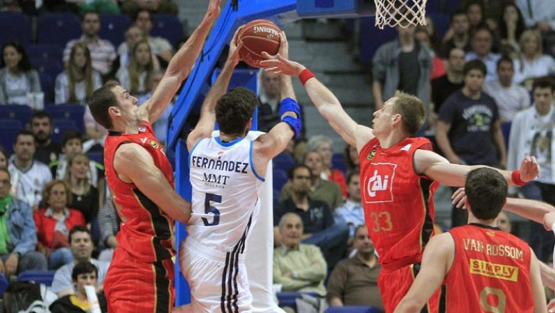 El Real Madrid arrasa al CAI y pone la directa hacia la final de la Liga Endesa