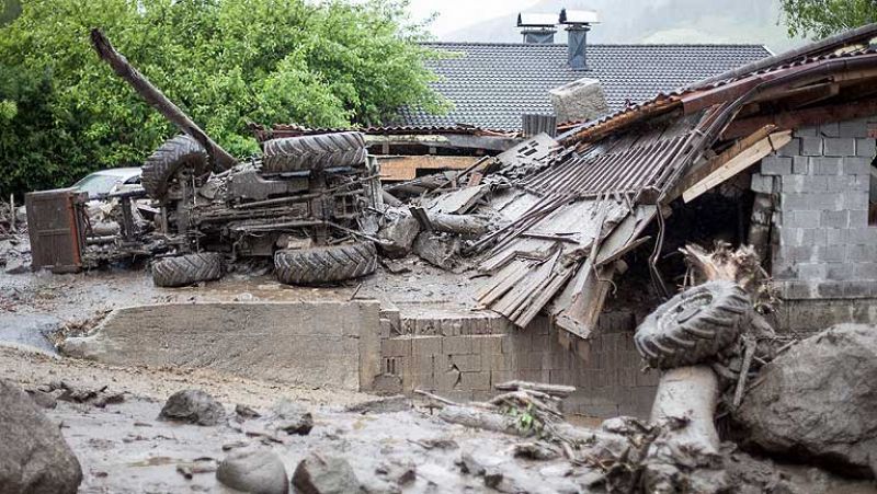 Tres muertos y varios desaparecidos tras las fuertes lluvias en varios países de Centroeuropa