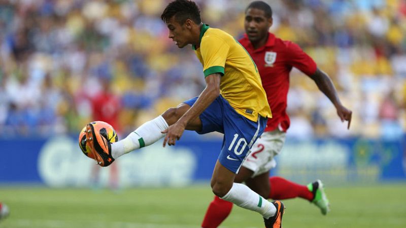 'El día de Neymar' empieza con empate de Brasil ante Inglaterra