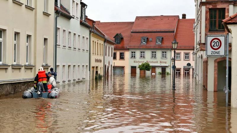 Las lluvias inundan Centroeuropa y mantienen en alerta a Austria, Alemania y República Checa