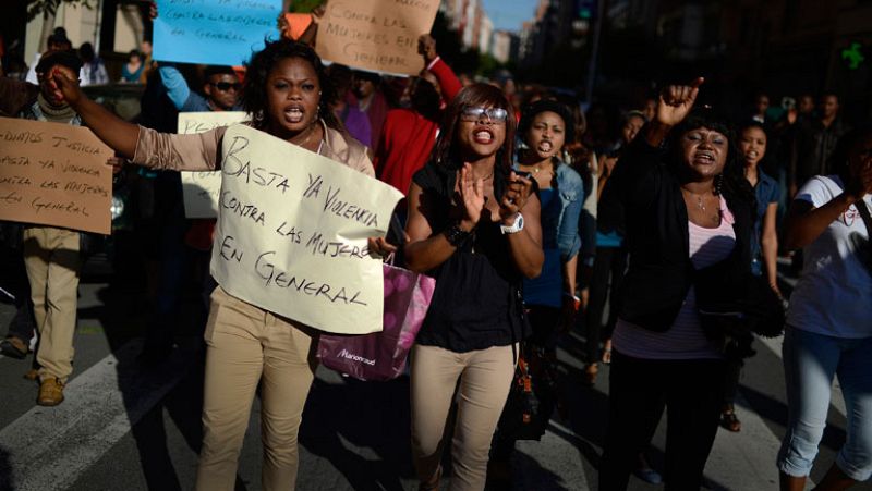 Los restos humanos del gimnasio y del domicilio del detenido en Bilbao corresponden a una mujer