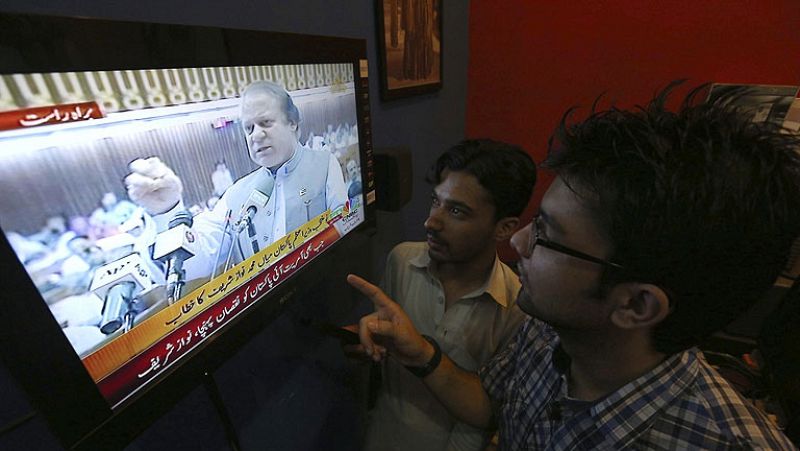 Sharif reclama el fin de los ataques con drones en Pakistán en su discurso de investidura