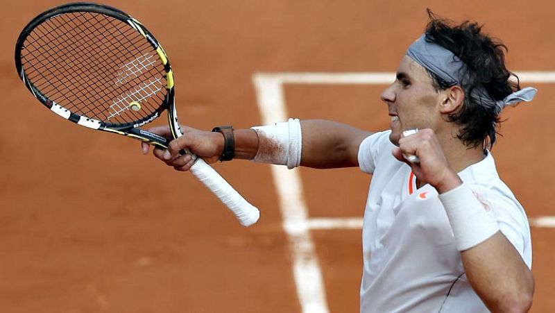 Nadal saca el martillo contra Wawrinka