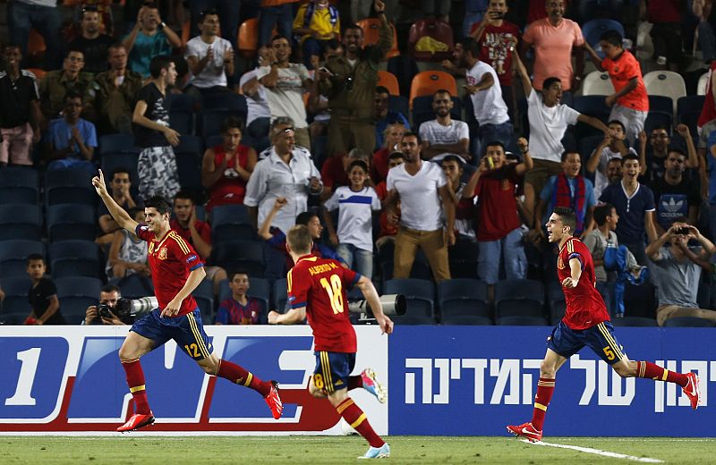 Morata salva a España del traspié en el debut del Europeo Sub-21 (1-0)