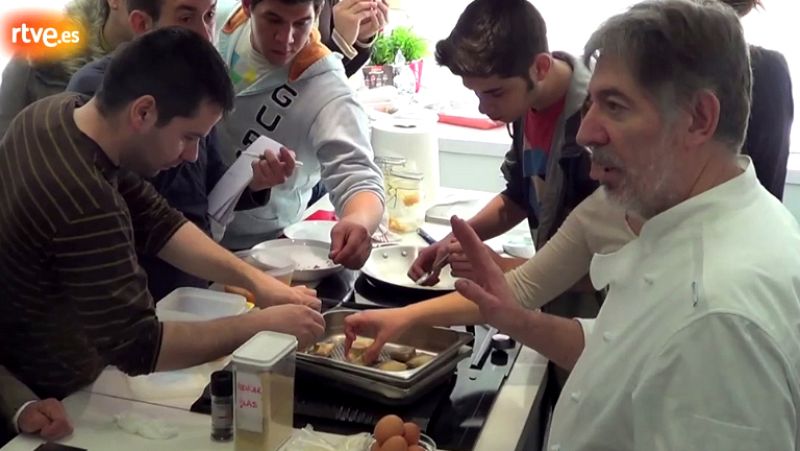 Formaci�n de los aspirantes de MasterChef: Aprovechamiento del cocido