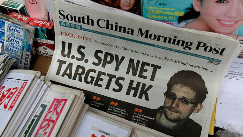 EE.UU. anuncia que intentará detener a Snowden, el exempleado de la CIA que filtró el espionaje