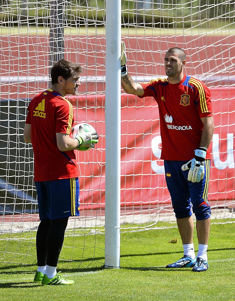 Casillas o Valdés, la principal duda de Del Bosque en la Copa Confederaciones