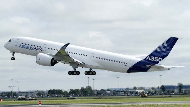 El Airbus A350 realiza con éxito su primer vuelo de prueba