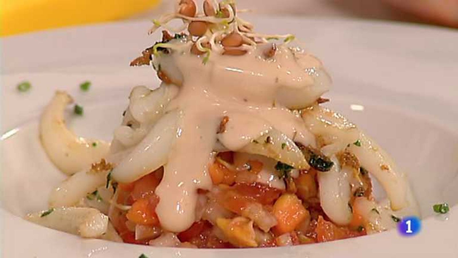 Cocina con Sergio - Chocos a la plancha con mahonesa de anchoas - Ver ahora