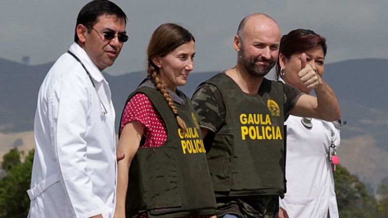 Liberados los dos españoles secuestrados en Colombia