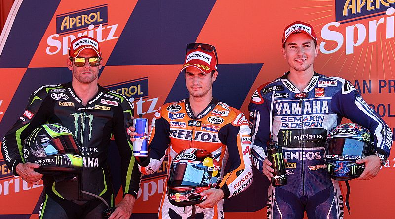 Pedrosa consigue su segunda 'pole' consecutiva en MotoGP