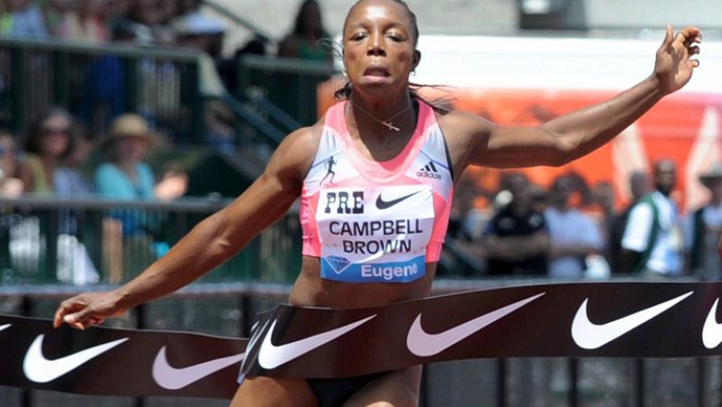 La triple campeona olímpica, Verónica Campbell- Brown, da positivo