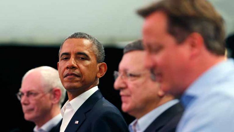 Obama busca apoyos dentro del G8 para actuar en la guerra de Siria pese a la oposición de Rusia