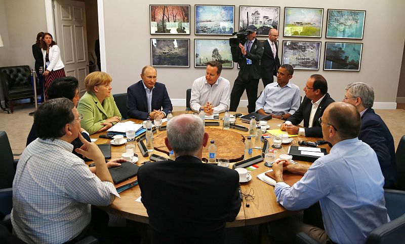 Los líderes del G-8 se comprometen a intensificar la lucha contra el lavado de dinero y el fraude