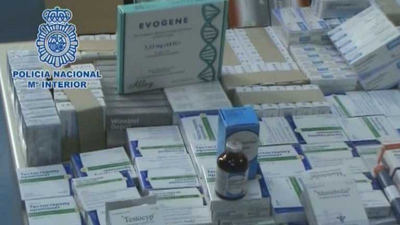 Detenidas 84 personas e intervenidas 700.000 dosis de productos dopantes