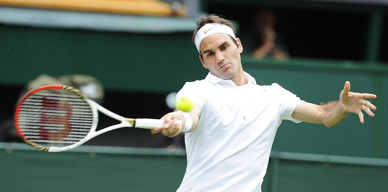 Federer y Murray debutan con solvencia en Wimbledon; pasan Robredo, Verdasco y Almagro