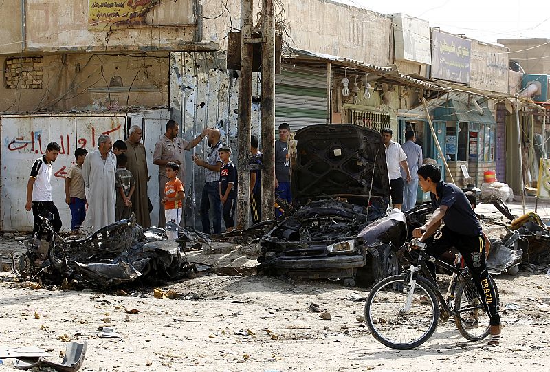 Aumentan a 30 los muertos en una cadena de atentados en Bagdad