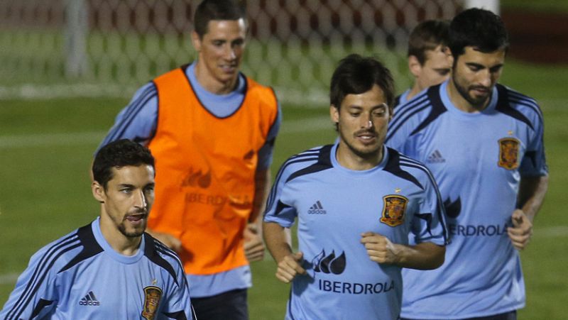 Del Bosque prueba con Silva y Torres