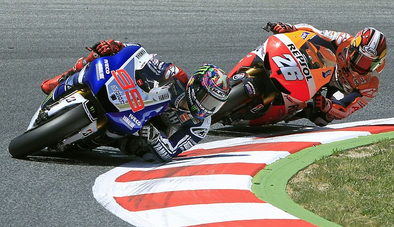 Pedrosa y Lorenzo continúan el reto en la 'Catedral' de Assen