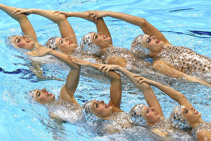 Ona Carbonell lidera el equipo español de natación sincronizada