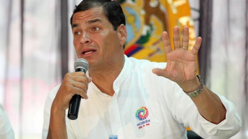 Correa reafirma la soberanía de Ecuador frente a las presiones de Estados Unidos