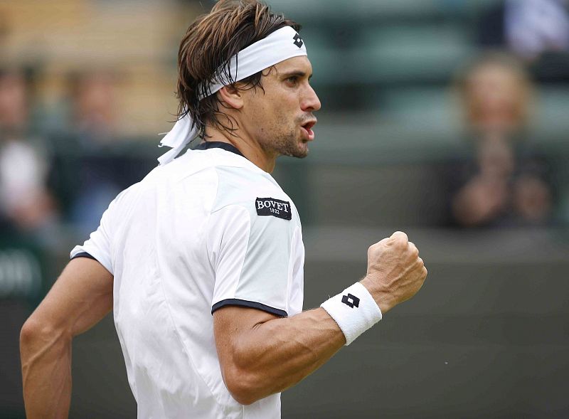 Ferrer doblega a un valiente Bautista en el duelo español de Wimbledon