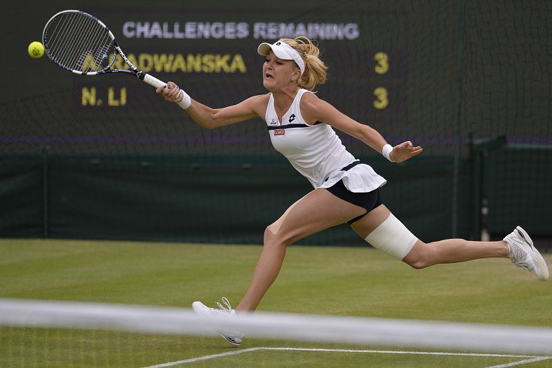 Radwanska-Lisicki y Flipkens-Bartoli, semifinales femeninas en Wimbledon