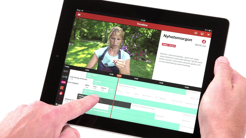 Una compañía sueca trae a España su propuesta para "reinventar la televisión"