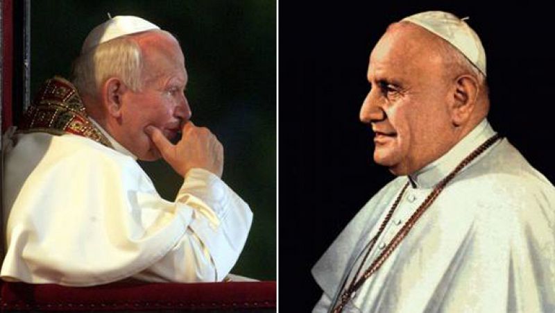 Los papas Juan Pablo II y Juan XXIII serán proclamados santos