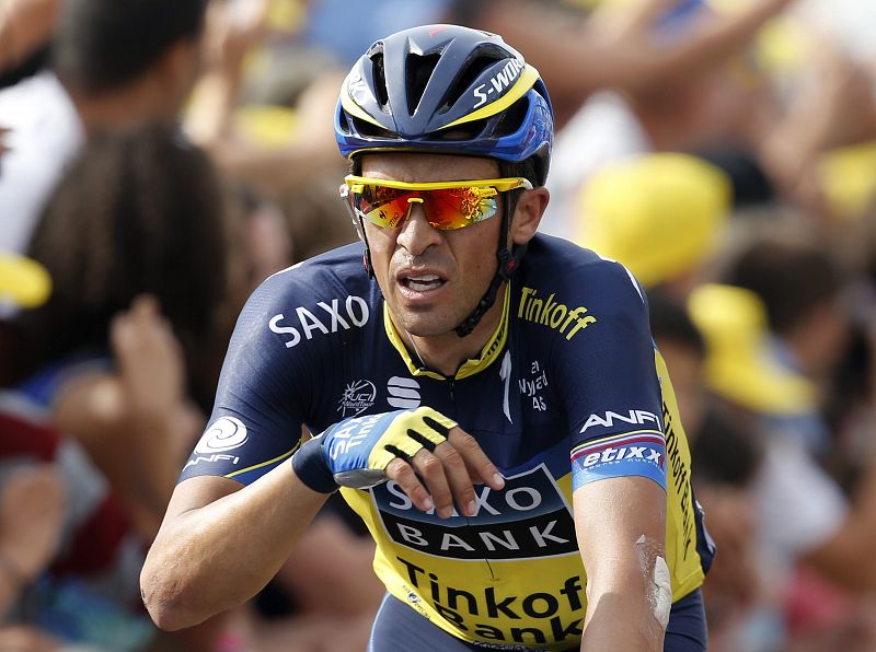 Contador: "Una etapa estresante, en Pirineos veremos cómo está cada uno"