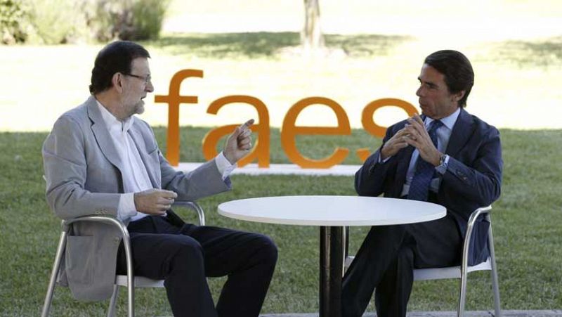 Mariano Rajoy ante Aznar: no es justo y no conduce a nada hacer balances ahora