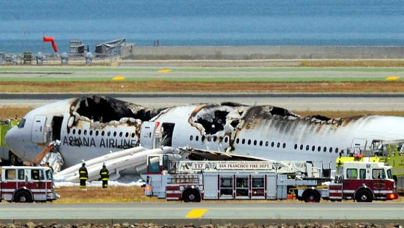 El piloto de Asiana Airlines pidió retomar altura poco antes del impacto