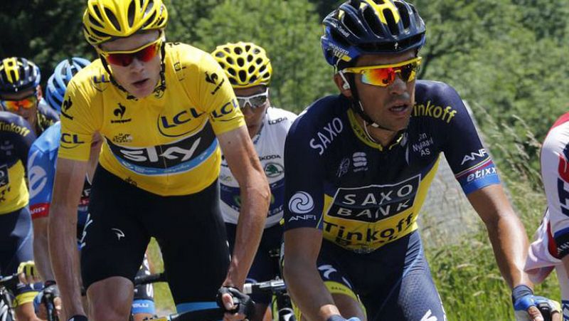 Contador: "Es bueno que Froome se quede sin equipo"
