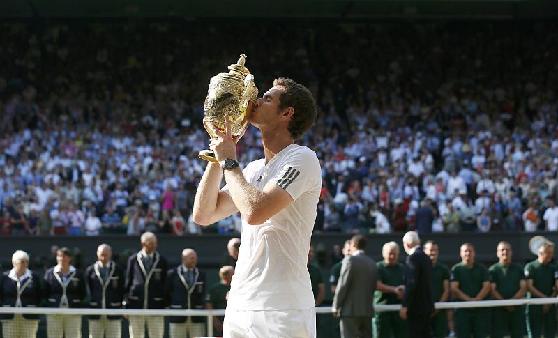 Un británico, Andy Murray, vuelve a reinar en Wimbledon 77 años después