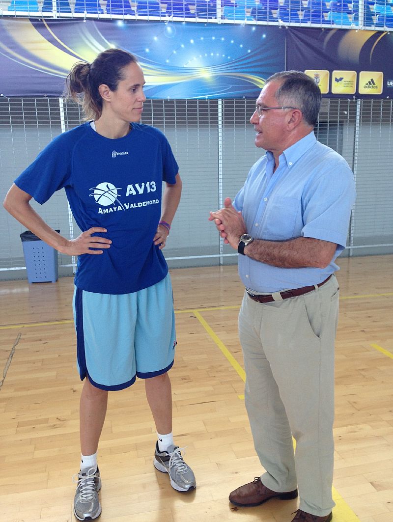 Amaya Valdemoro: "Soy una afortunada de lo que el baloncesto me ha dado"