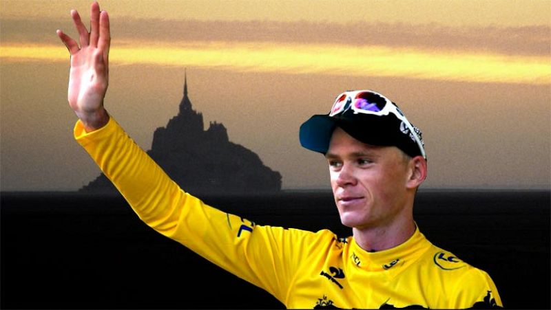 Froome quiere ser abad en Mont-Saint-Michel