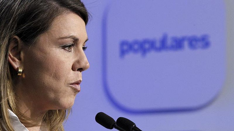 Cospedal amplía su demanda civil contra Bárcenas tras una "nueva calumnia"