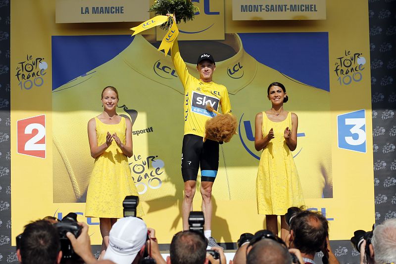 Froome: "Ha sido una de mis mejores cronos"