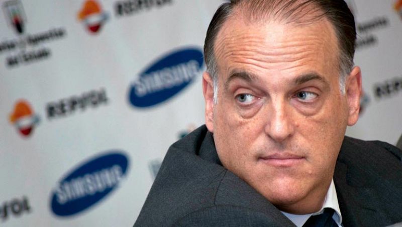 Tebas: "Estoy convencido que el partido Racing-Hércules se amañó"